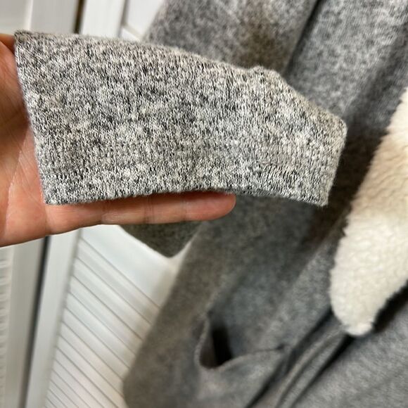 Sinuous Cardigan Size Small Gray Long Sleeve Open Front - Picture 4 of 8